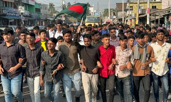 মণিরামপুরে বৈষম্য বিরোধী শিক্ষার্থীদের মিছিল ও সমাবেশ