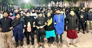 খুলনা বিশ্ববিদ্যালয় ও কুয়েটে ভারতীয় আগ্রাসন বিরোধী বিক্ষোভ