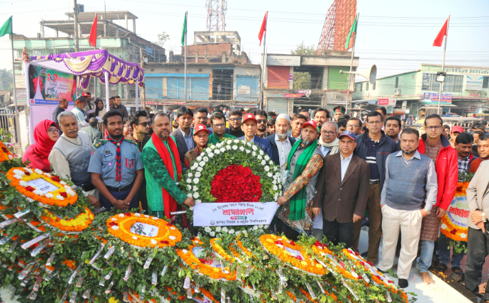 যবিপ্রবিতে নানা কর্মসূচিতে মহান বিজয় দিবস উদযাপন