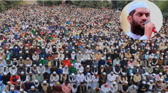 খুলনায় মাওলানা রফিকুর রহমানের জানাজায় ইমামতি করলেন —মামুনুল হক সাহেব